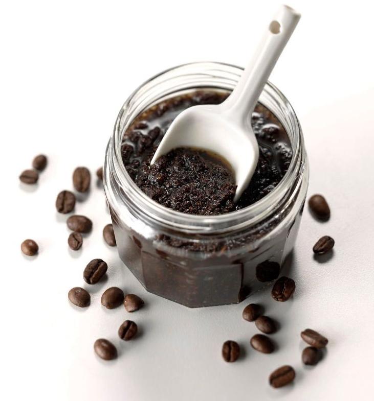 Coffee & Sugar Face Scrub, for Parlour, Personal, Form : Paste