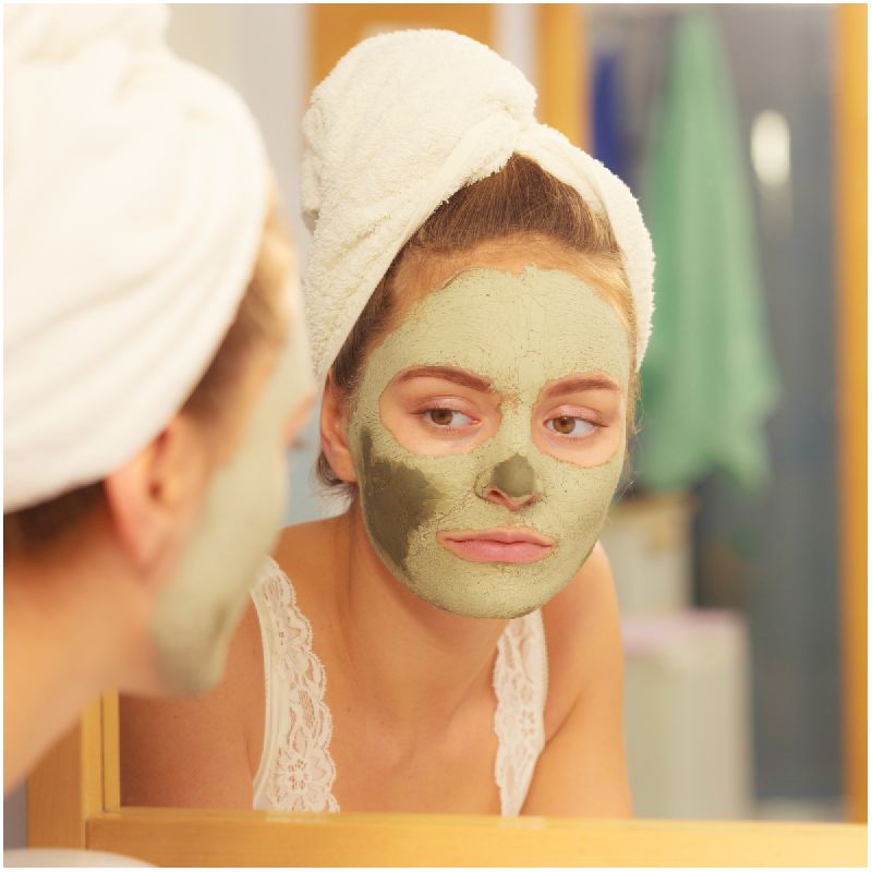Hemp Oil & Himalayan Face Mask, for Parlour, Personal, Form : Paste