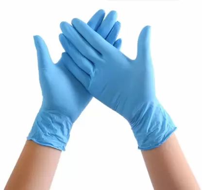 Powdered Nitrile Gloves