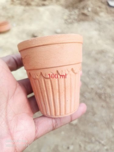 Clay 100ml Brown Terracotta Kulhad, for Drinking Tea, Feature : Fine Finished, Perfect Shape, Precisely Designed