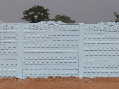RCC Polished Boundary Compound Wall, for Construction, Size : Standard