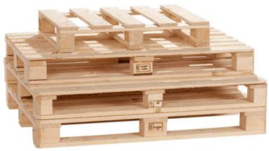 Rubber wood pallets