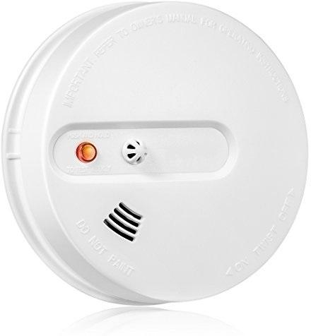 Plastic Smoke Detector, Color : White