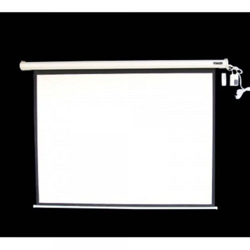 Projection Screen Motorized, Color : White