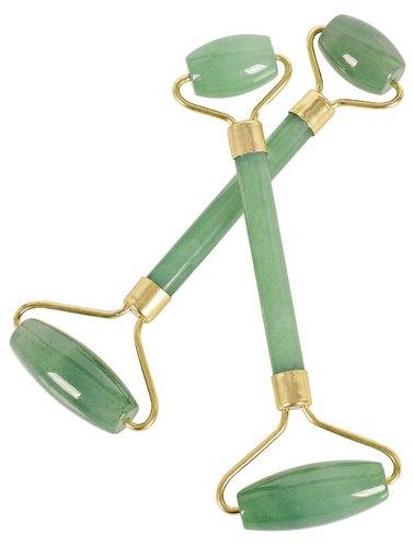 Stone Face Massage Roller, Color : Green