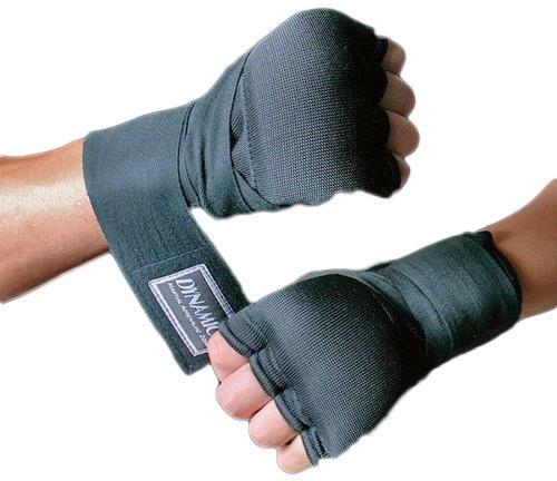 Cotton Boxing Hand Wrap, Color : Black