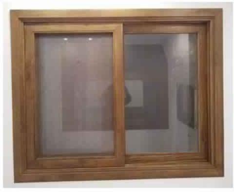 Wooden window, Design : Standard