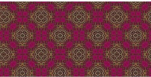 Fancy Jacquard Fabric, Color : Red