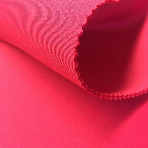 Polyester Scuba Fabric, Color : Red