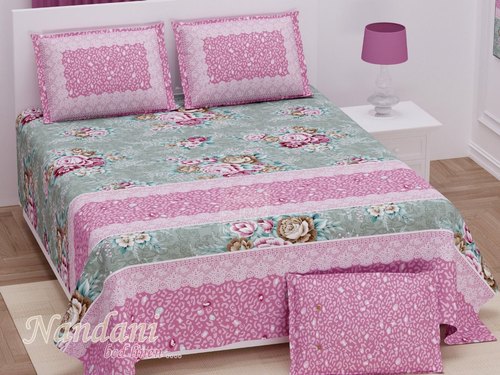 Pure Cotton Bed Sheet Set, for Home