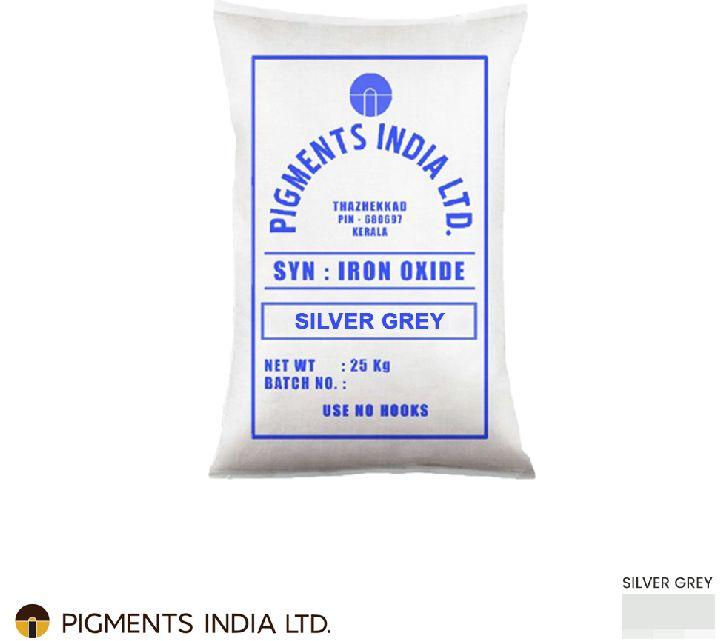 Synthetic Silver Grey Iron Oxide Pigment, Grade Standard : Industrial Grade