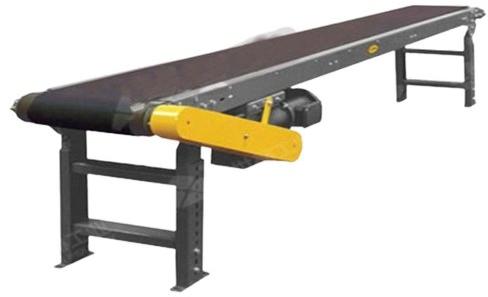 Rubber Flat Belt Conveyor, Voltage : 240V