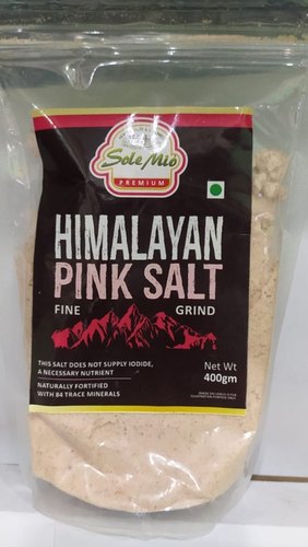 Solemio himalayan pink salt, Packaging Size : 400 gm