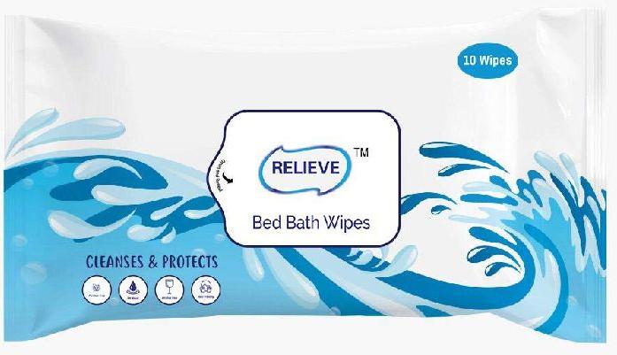 Relieve Bed Bath Wipes