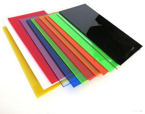 Hiral Rectangular Acrylic Plastic Sheets, Color : Multicolor