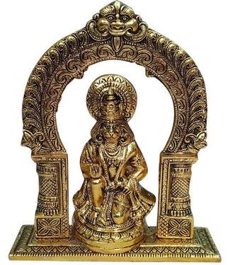 Plated Hanuman Statue