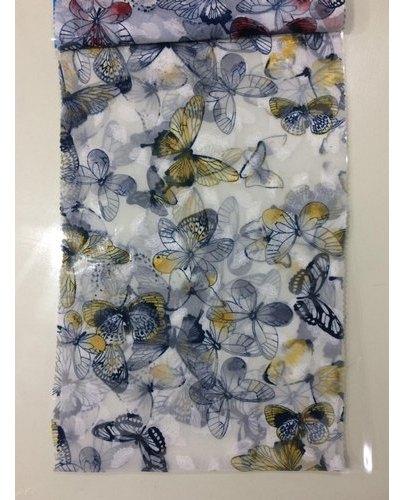 Butterfly Printed Fabric, Width : 58-60 Inches