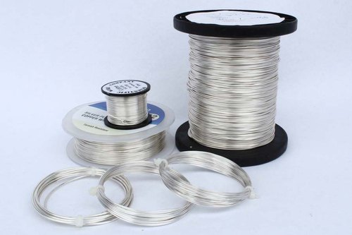 Bare Silver Plated Copper Wire 1-3mm