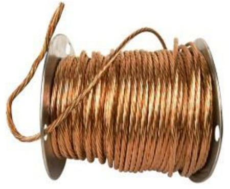 Earthing Copper Wire diameter 210 mm, for Construction, Certification