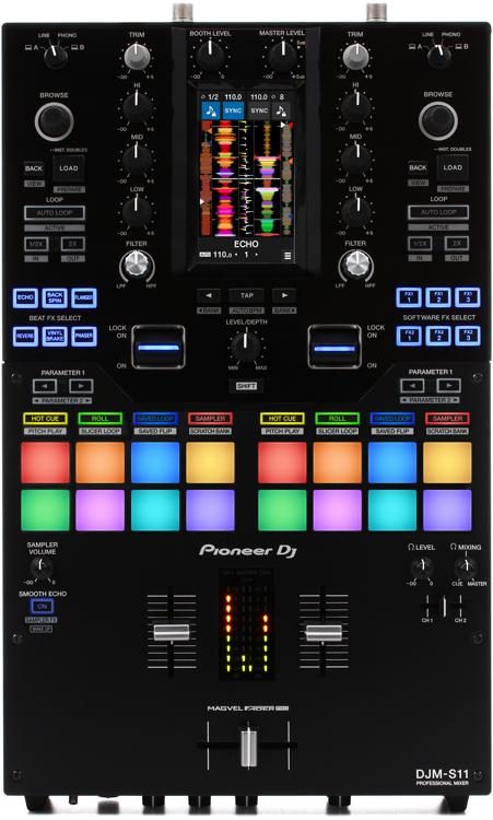 Pioneer DJM-S11 DJ Mixer, Color : Black