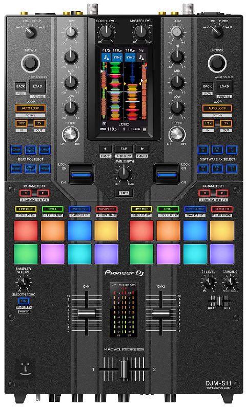 Pioneer DJM-S11-SE DJ Mixer, Color : Black