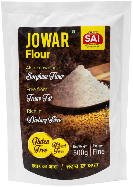  Organic Jowar Flour, Shelf Life : 4 months