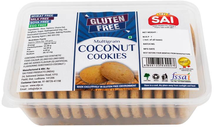  Coconut Cookies gluten free, Taste : Crispy