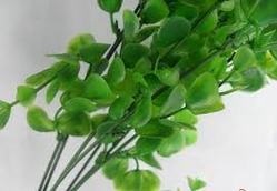 Plastic Artificial Leaves, for Decoration, Color : Green