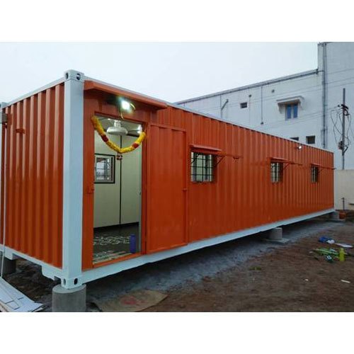 Galvanized Steel portable office container, Size : 10 x 20 Feet
