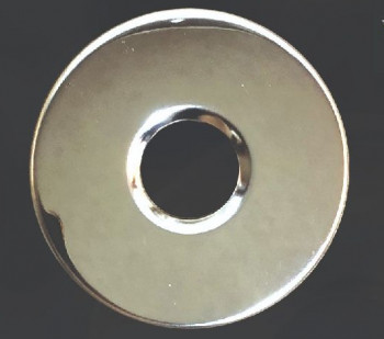 CP FLANGE (ss-304) ROUND-1 JQR TYPE(CHROME), Color : Silver