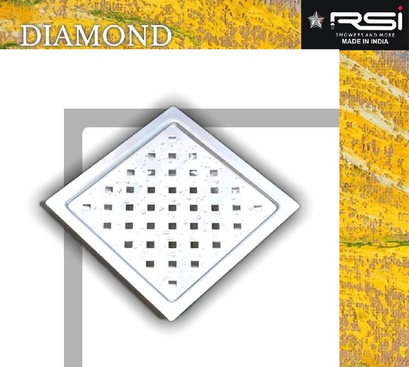 FLOOR JALI SQUARE 6''X6'' (DIAMOND), for Draining