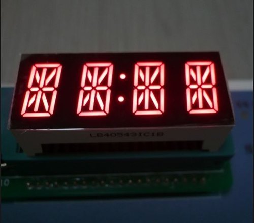 Square Alphanumeric LED Display, Voltage : 110-120 V AC