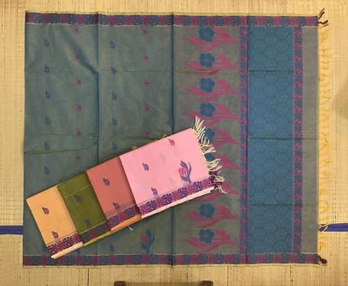Shantiniketan Silks Printed cotton sarees, Occasion : Casual Wear