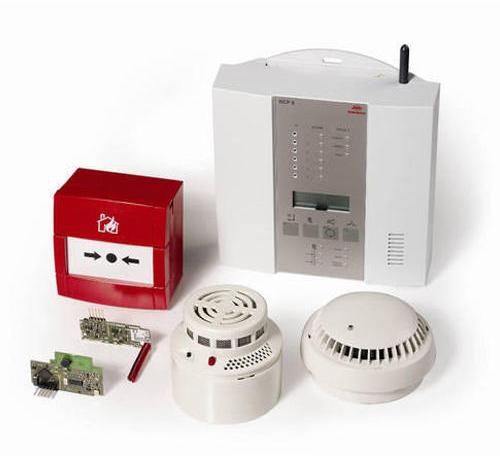 Wireless Fire Alarm System, Color : White