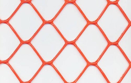Plastic Chain Link Fencing, Color : Orange, Green Black