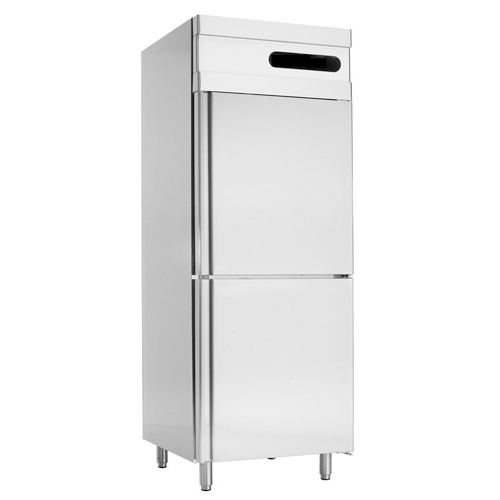 Polished Stainless Steel Two Door Vertical Refrigerator, Feature : Attractive Design, Eco Friendly, Excellent Strength
