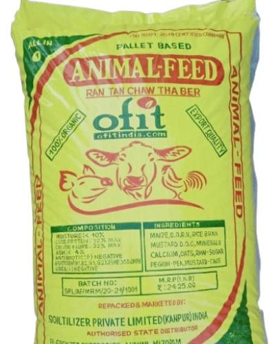 OFIT Common Organic Animal Feed Pellets, Certification : FSSAI Certified, ISO 9001-2008