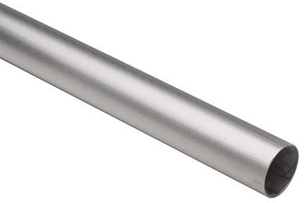 Brushed Stainless Steel Tubes