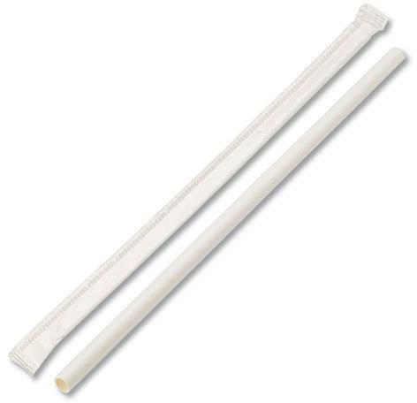 Paper straw, Size : 20 cm (Length)
