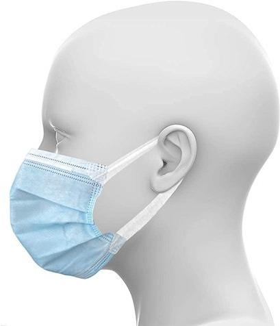 GSL PP Non-Woven Surgical Face Mask, for Hospital, Personal, Etc, Certification : ISO, GMP