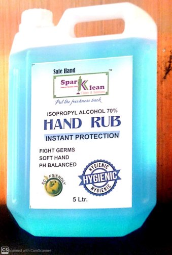Hand Sanitizer Refill, Packaging Size : 5000 ml