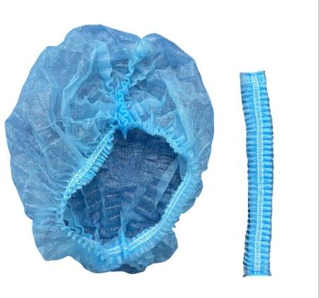 Non Woven disposable bouffant cap, Size : Free Size