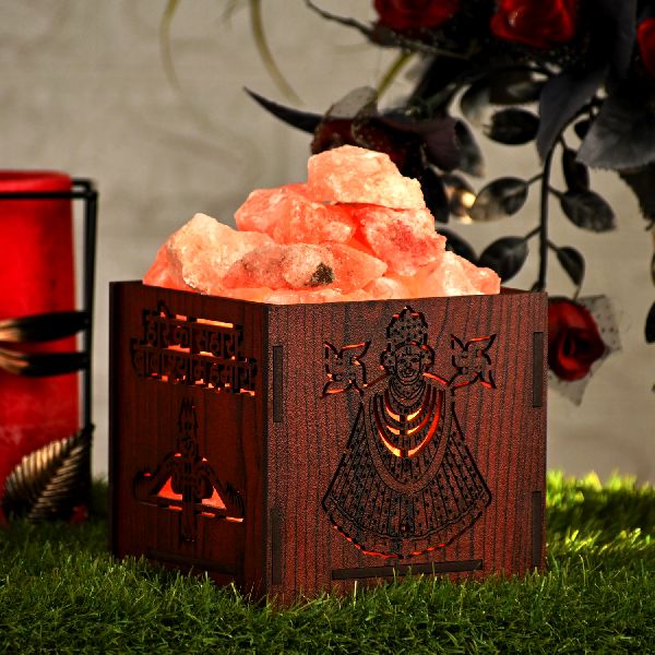 Himalayan Rock Salt Lamp Khatu Shayam Ji