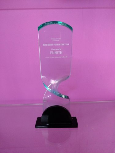 Printed acrylic trophies, Color : Transparent