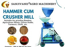 Electric Hammer Cum Crusher Mill, Specialities : Excellent Functionality, Less Maintenance, Durable