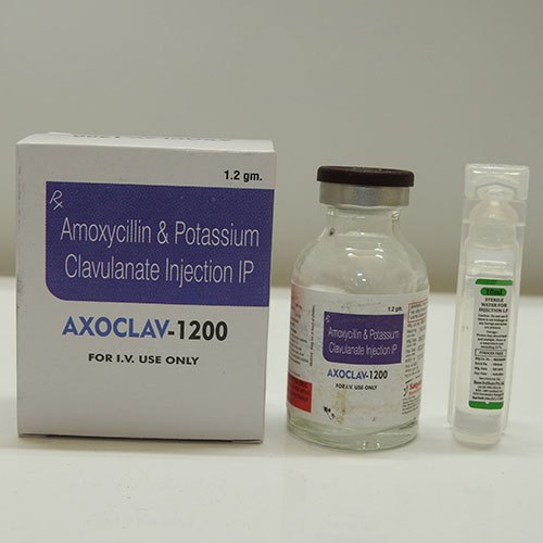 Amoxycillin and Potassium Clavulanate Injection, Packaging Type : Vial
