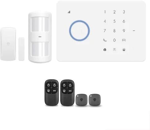 Wireless Burglar Alarm, Color : Grey
