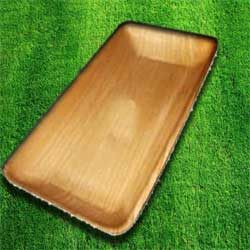 Rectangular Palm Leaf Plate, Size : 6x3 Inch to 9 Inch