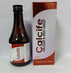 Calcium and Iron Syrup, Packaging Size : 200ml 