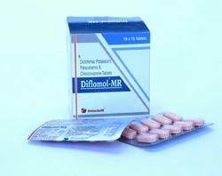 Diclofenac Potassium, Paracetamol, Chlorzoxazone Tablets, for Joint Pain, Packaging Type : Blister Strips